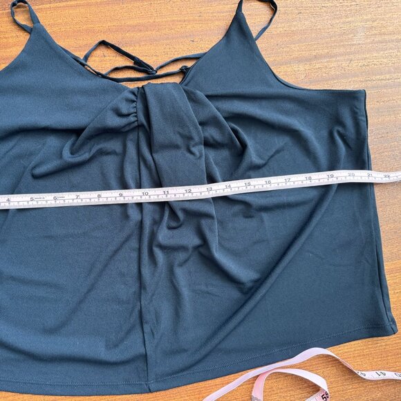 ✨ Banana Republic | Drape Front Navy Cami | Size XL ✨ - Picture 8 of 8